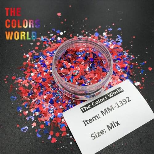 TCT-467 Valentines Day Love Nail Glitter Nail Art Decoration Handwork Tumbler Crafts DIY Accessories Festival Party Supplier