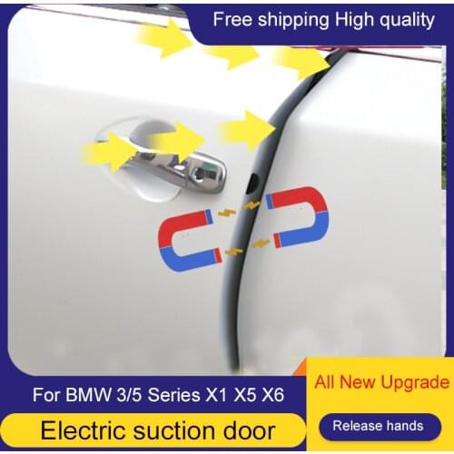 Smart Auto Electric Suction Door Lock For Bmw F30 F34 F10 F11 3/5 Series x1 x5 x6 Soft Close Door Super Silence Car Vehicle Door