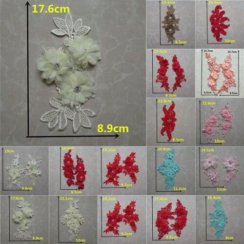 New arrive Lace Collar Fabric Neckline Fashion DIY Embroidery Sewing Applique Clothing Dress Motif Blouse Supplies Accessories