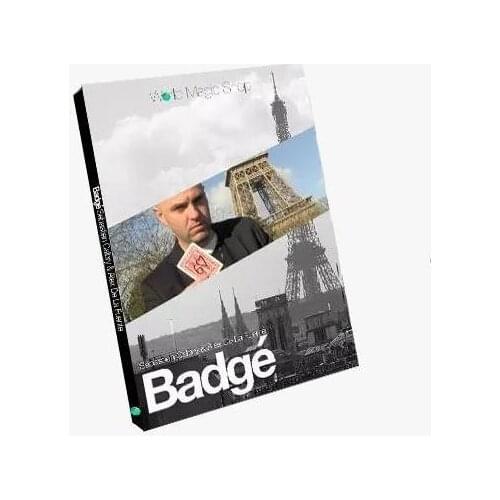 Badge By Alexis De La Fuente Gimmick - Card Magic Tricks,Comedy,Mentalism Magic,Stage,Close Up,Accessories,Illusions,Party Magic