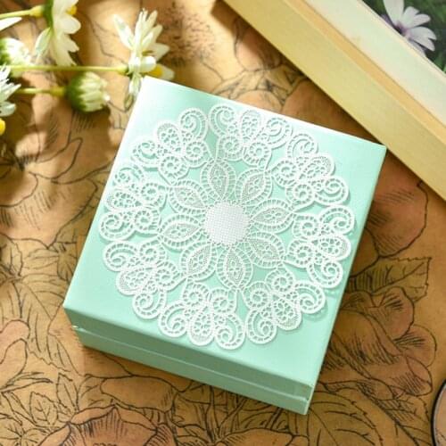 Panalisacraft 10pcs White Lace Paper Doilies/Placemats for Wedding Party Decoration Supplies Scrapbooking Paper Crafts