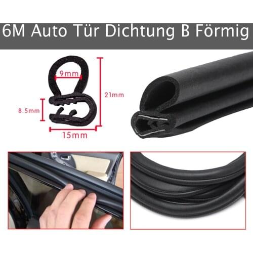 600cm Universial Car Door Edge Scratch Protector Sealing Strip Guard Trim Automobile Door Stickers Decoration Protector
