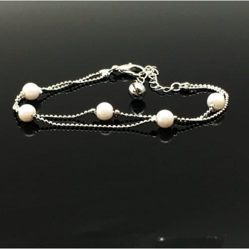 Free Shipping Wholesale 10pcs Faced Crytal Metal Anklet, Ankle Chain