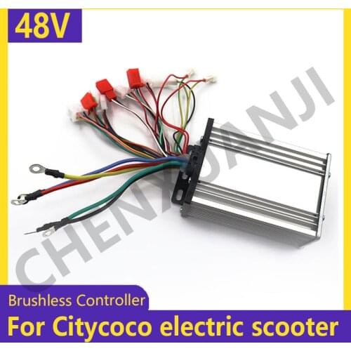 Brushless Controller 48V DC for Citycoco Electric Scooter Accessories Sensorless Controller Electric Bicycle high quality