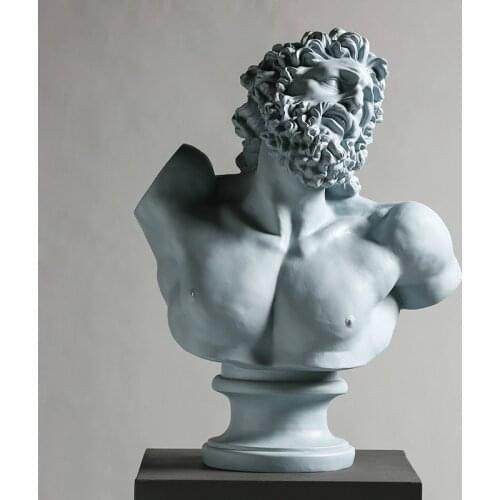Large Size 68cm Modern Laocoon and His Sons Statue Agesandros Figure Bust Art Sculpture Resin Art&Craft Home Decoration