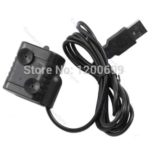 C18 hot-selling DC 3.5V-9V 3W USB Submersible Fountain Pond Water Pump Aquarium Fish Tank HOT