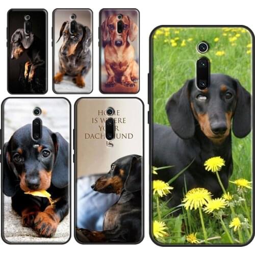 Teckel Dackel Dachshund Dog Case For POCO X3 Pro M3 F1 F2 F3 Cover For Xiaomi Mi 11 Ultra Note 10 Lite Mi 9T 10T Pro
