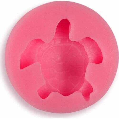 DIY Sea Turtle Cake Decorating Tools Fondant Chocolate Pudding Silicone Cake Gift Baking Tools Tortoise Pastry Soap