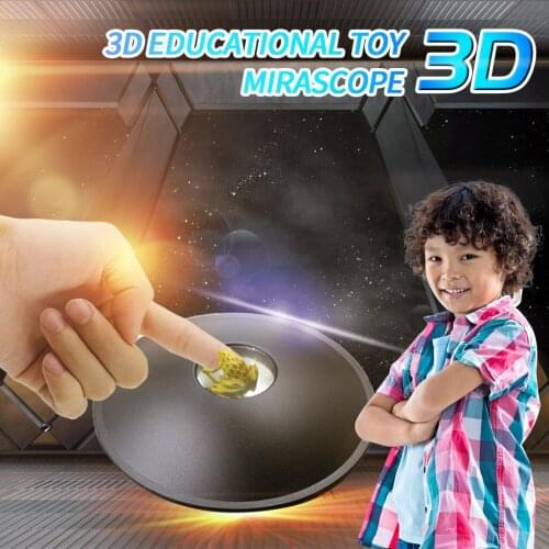 Early Education Optical Image Home Instant Illusio Maker 3D Mirascope Hologram Chamber Optical Projection Visual Illusion Toys