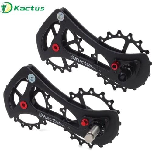 Road Bike Derailleur for 11 Speed Up Shimano Groupset Carbon Fiber Bicycle Rear Derailleur Guide Bike Wheel Pulleys Bike Parts