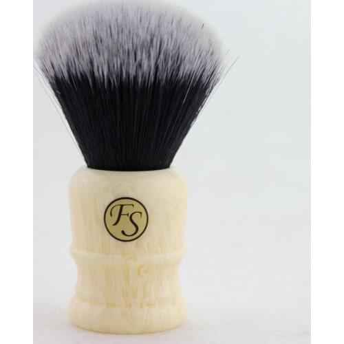 "FS"-25MM G3 Synthetic Fiber Shaving Brush Cream Color Handle+FREE STAND+FREE SHIPPING