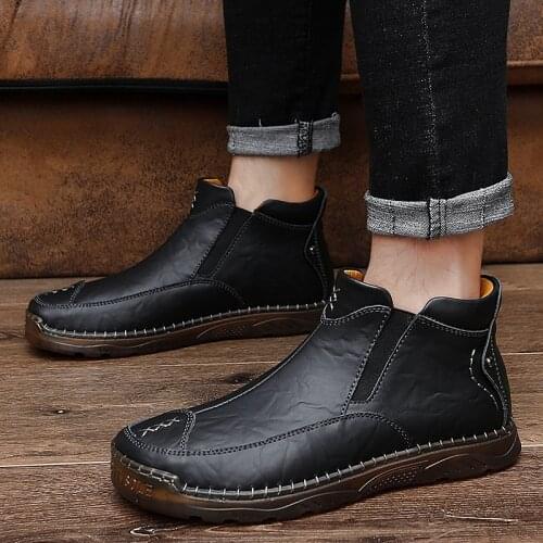 Fuhaobang Men's Chelsea Boots