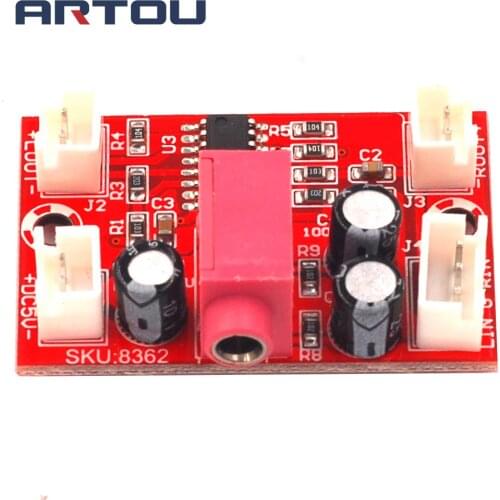 LM4863 Fever 5V Mini Channel Power Amplifier Power Amplifier Board 3+3W Hifi Amp Charger Power Supply Board