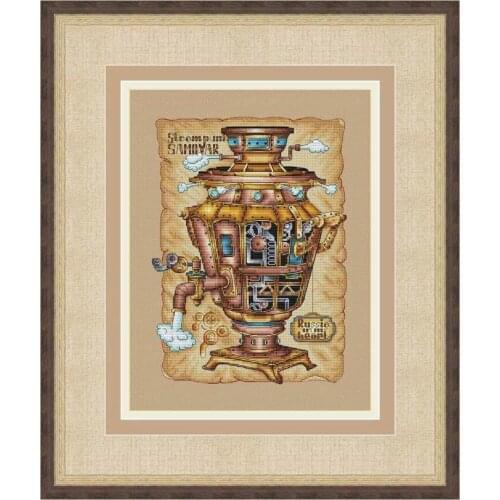 Linen aida DIY Cross Stitch Kit Packages Counted Cross-Stitching Kits New Pattern NOT PRINTED Cross stich Painting Set