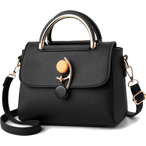 GuunnG small square bag Boat Model button design fashion bag Single shoulder crossbody bags for women Leisure bags for make up