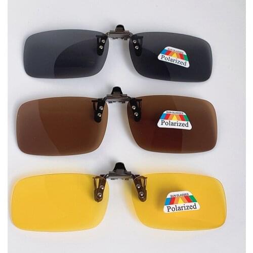 Vintage Polarized Clip On Sunglasses for Myopia Reading Glasses Flip Up Women Men Shades Eyewear Driving UV400 High Quality