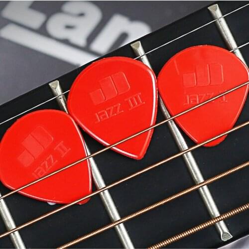 6pcs Guitar Picks Sharp Tip Nylon Guitarra Pick Set for Strings Instrument Accessories Plectrum Mediator 1.1mm/1.18mm/1.38mm