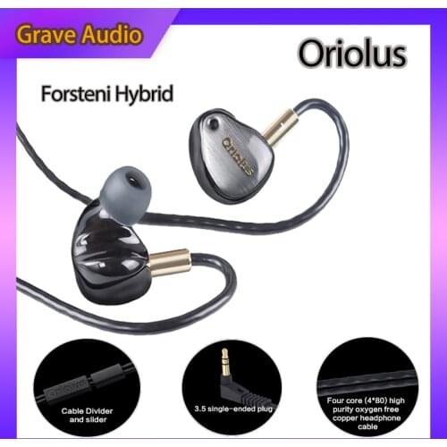 Oriolus Forsteni Hybrid technology Extra Bass Hifi In-ear Earphones