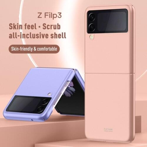 Anti-Knock Thin Protective Case for Samsung Galaxy Z Flip 3 Drop Protection Mobile Phone Bag Cover