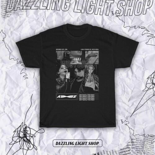 ATEEZ Jung Wooyoung Kpop Shirt Kpop inspired clothing Kpop Merch Ateez Merch Kpop inspired shirt