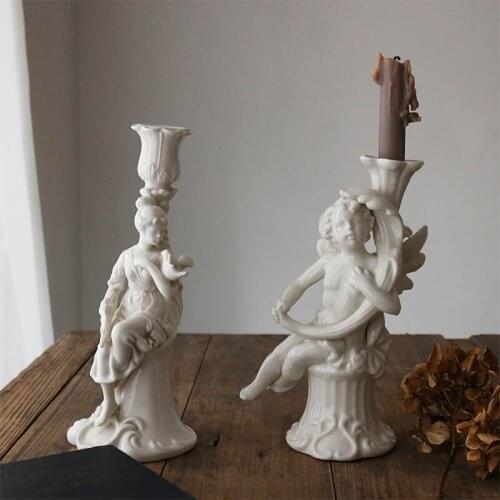 Modern Candle Holders Glass Candlestick Moroccan Lanterns Home Decoration Accessories Modern Geometric Candle Holder Lighthouse