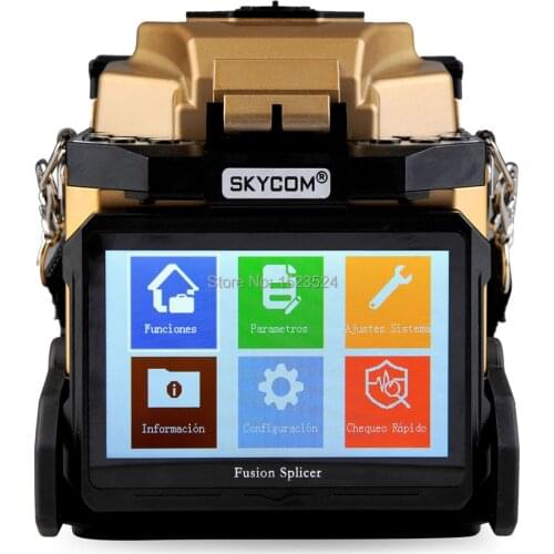 T-308 T-308X Multi-language Automatic Fiber Optic Splicing Machine Optical Fusion Splicer