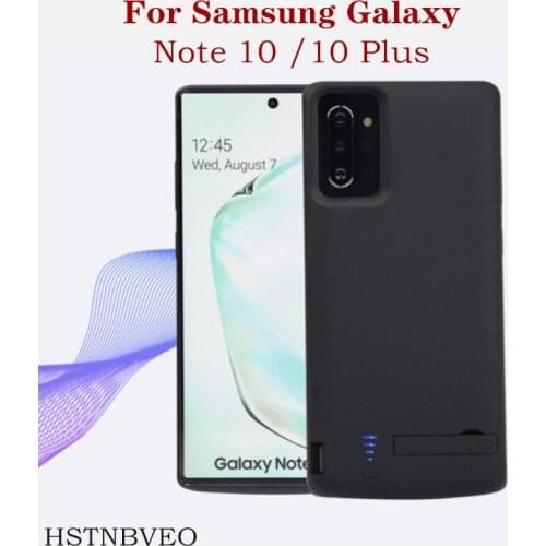 Extenal Battery Charger Cases for Galaxy Note 10 Plus Battery Case Portable Power Bank Charging Power Case for Samsung Note10