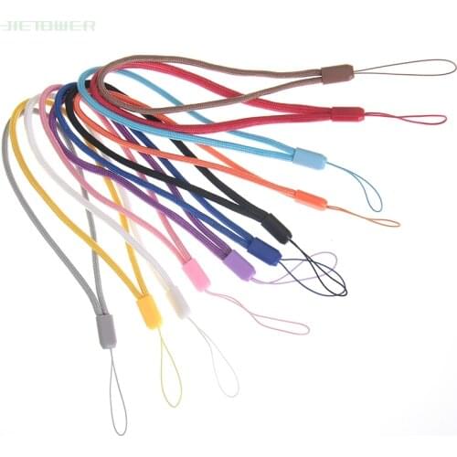2000Pcs Mobile Phone Straps Nylon Handy Wrist Strap Lanyard String for Selfie Stick USB Key ID Card Badge Holder DIY Hang Rope