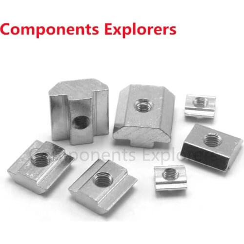 40 Series (18 opposite) T Sliding Nuts M4 M5 M6 M8 for 40 seies Aluminum Extrusion Profiles