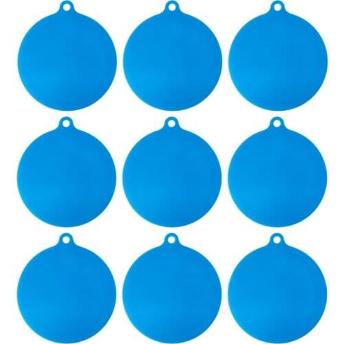 9 Pack Electric Induction Hob Protector Mat Anti-Slip Mat Silicone Pad Scratch Protector Cover Heat Insulated Mat