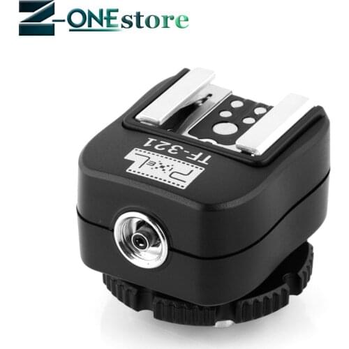 Pixel TF-321 TTL Flash Hot Shoe Hotshoe Adapter Converter For Canon 580EX 550EX 600D 700D 70D 6D 60D 550D 5D Camera and Flashgun