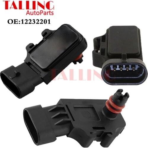 MAP Air Intake Pressure Sensor For M itsubishi GM O pel C hevrolet SMART DELPHI CHERY OEM 12232201 93333350