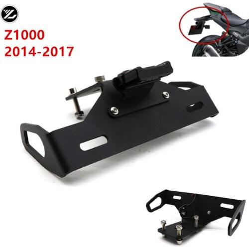 License Plate Frame Holder For KAWASAKI Z1000/1000R Z1000 2014 2015 2016 2017 Z1000R 2018 2019 Fender Bracket LED
