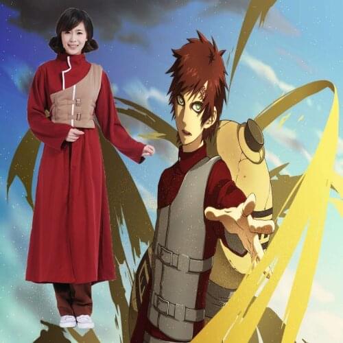 Hot NARUTO Cosplay Costume Gaara Cosplay Costume Sabaku No Gaara Uniform Anime Cosplay Costume Halloween Carnival Party Costume