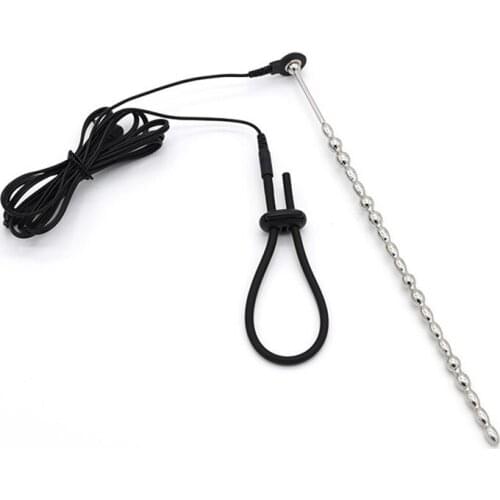 Sex Products Cock Tool Electric Shock Electro Sex Medical Themed Toys Dilator Urethral Sounds Vibrator Penis Sleeve