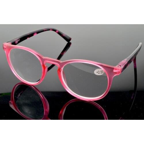 Clara Vida= 2021 Classic Retro Round Ultralight Frame Anti-fatigue Lens Fashion Reading Glasses +0.75 +1 +1.25 +1.5 +1.75 To +4