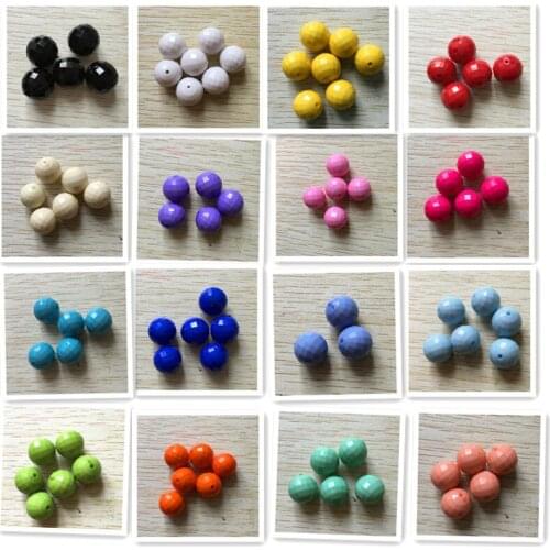 Choose size and color)10mm/12mm/14mm/16mm/18mm/20mm/22mm Round Earth Faceted Beads