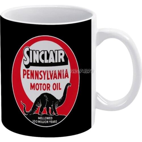 Gass Buy Now !! Coffee Mugs Ceramic Personalized Mugs 11 Oz White Mug Tea Milk Cup Drinkware Travel Mug Gasoline Oil Oil Corpora