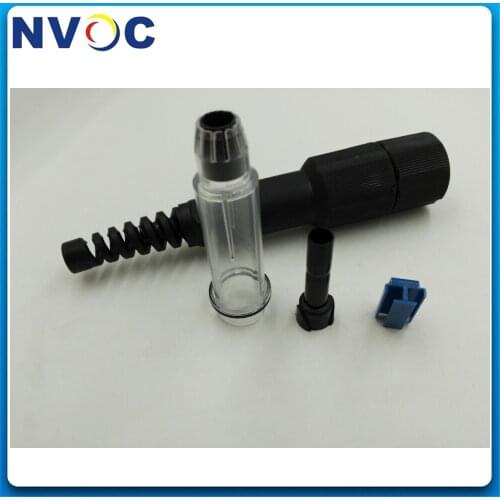 Outdoor Waterproof PDLC Fiber Optic Connector Socket