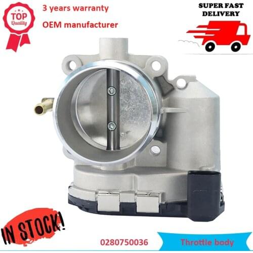 OEM 0280750036 New Throttle Body Assembly For Audi TT Seat Skoda VW Beetle Golf Jetta Bora 1.8T 06A133062BD 06A133062C