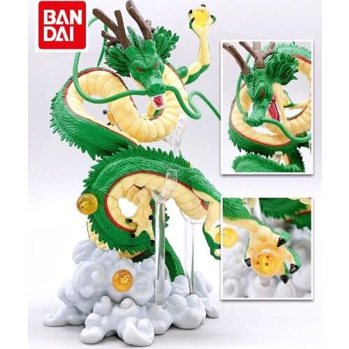 Original BANDAI 17cm DRAGON BALL Z Shenron Wishing Dragon Stylist Photo Artist Action Collection Model Toy Anime Toys For Kids