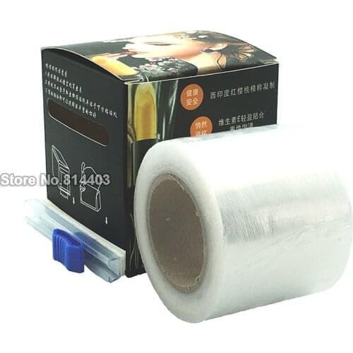 Roller 40MM*200M Tattoo Plastic Wrap Cover Preservative Film Semi Permanent Makeup Tattoo Eyebrow Liner Tattoo Protect Accessory