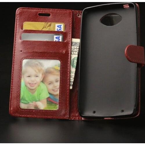 Luxury PU Leather Wallet Cover Case for Motorola Moto Maxx XT1225 / Droid Turbo XT1254 Phone Cases with Card Holder Cover Bag