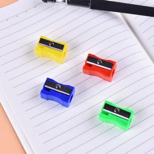 3pc Single Hole Pencil Sharpener Sharp Manual sacapuntas Pen Knife for Office School Stationery Items Student Prize Kids Gift