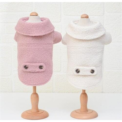 Winter Pet Coat Outfit Small Dog Clothes Thicken Warm Dog Jacket Puppy Costumes Poodle Bichon Schnauzer Pet Clothing Dropship