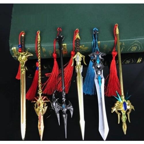 Doula Continent Anime Figure Weapon Figurine TangSan Zinc Alloy Sword Model Toys 22Cm Demon Slayer Keychain Collection for Gift