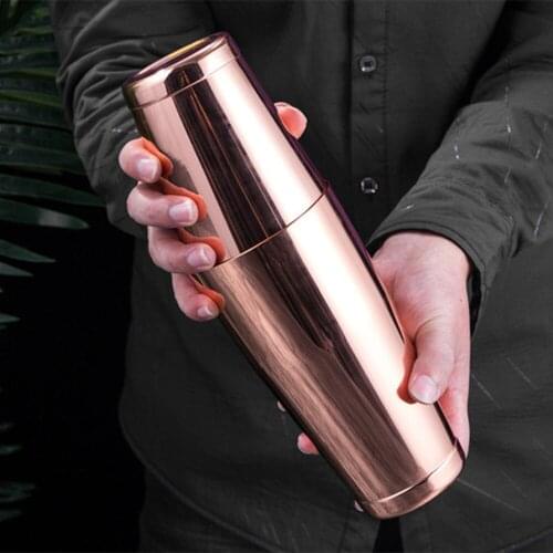 Boston Cocktail Shakers Martini Steel Cocktail Shaker Mixer Wine Boston Shaker For Bartender Drink Party Bar Tools 401-500ml