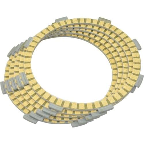 5pc Motorcycle Friction Clutch Plates For Yamaha TTR125 TT-R125 DT100 MX100 TT-R125L TTR125LE Motorbike Engine Part