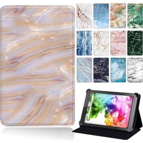 Leather Tablet Case for HipStreet Titan 4 7 Inch/Hipstreet Electron 8"/Hipstreet Pilot 10" Drop Resistance Folding Cover Case