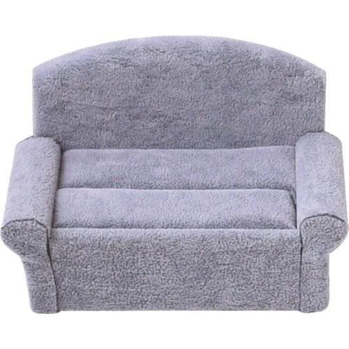 Creative 3D Sofa Jewelry Ice Velvet Ring Display Holder Organizers